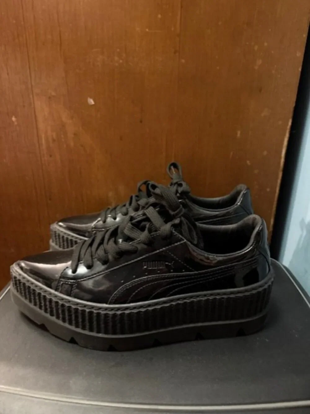 FENTY PUMA by Rihanna Pointy Toe Creeper Platform Sneaker Oxford - Picture 8 of 16